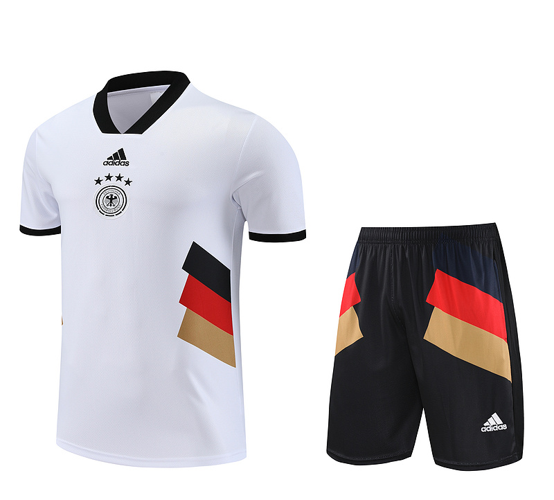AAA Quality Germany 23/24 White Training Kit Jerseys